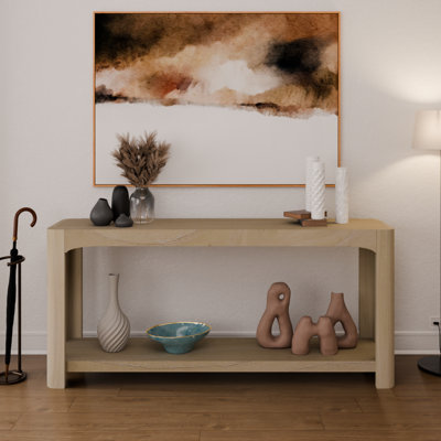 Burroughs 66" Console Table With Open Shelf by Latitude Run