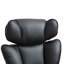 Chaise de bureau ergonomique à haut dossier avec repose-pieds et soutien lombaire gonflable