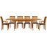 Sarah Extendable Solid Wood Top Four Leg Dining Set