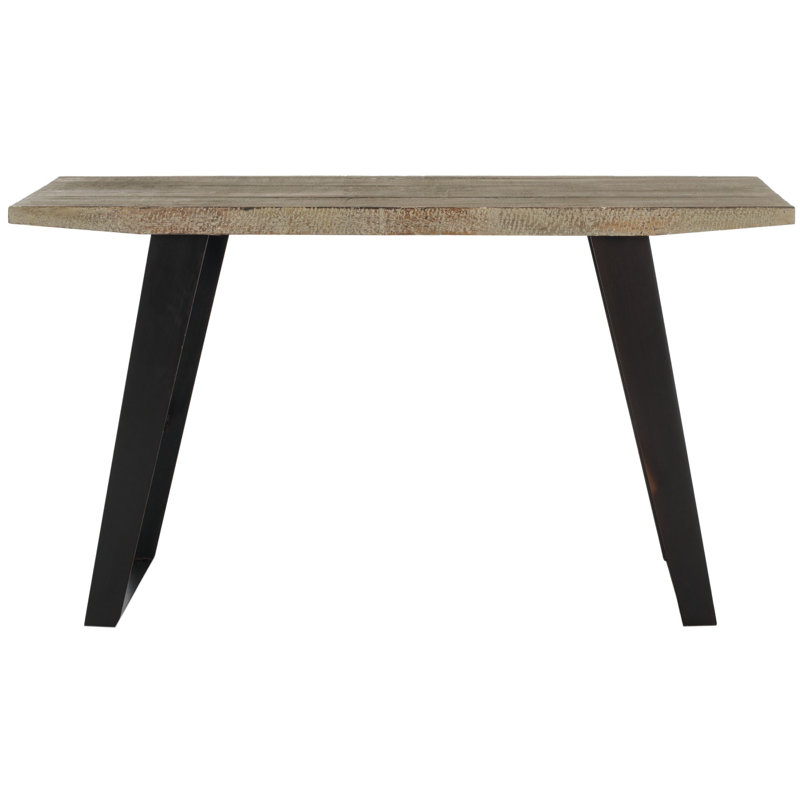 Hargie 53.2'' Solid Wood Top Console Table