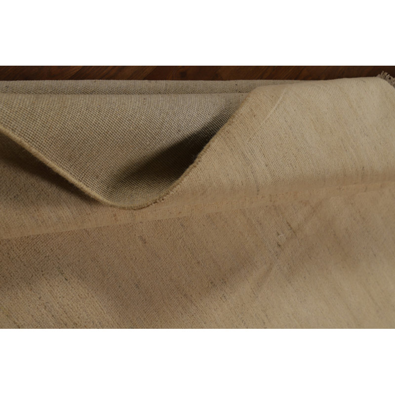 Handmade Solid Gabbeh Modern Rug 5x7