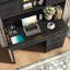 Bureau de direction Farmhouse avec huche et 4 tiroirs-777902922