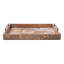 Metallic Copper Cow Hide Tray - Small-70826575