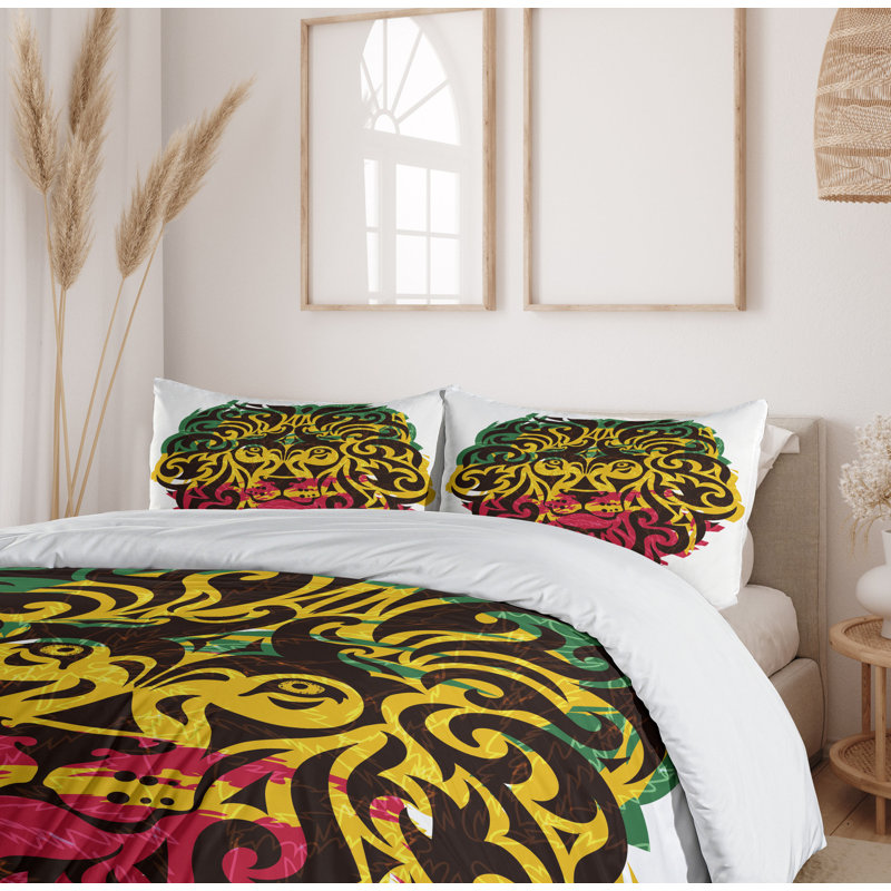 Ensemble de housse de couette Rasta, Très grand
