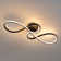 Decklen Matte Black Loop Drop Bar LED Ceiling Pendant Light