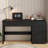 55" Farmhouse Home Office Desk With File Drawer-333908370
