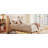 Floating Bed Frame With LED Light And Charging Station Upholstered Platform Bed Frame With Headboard And Hidden Storage Space, No Box Spring Needed-186944389
