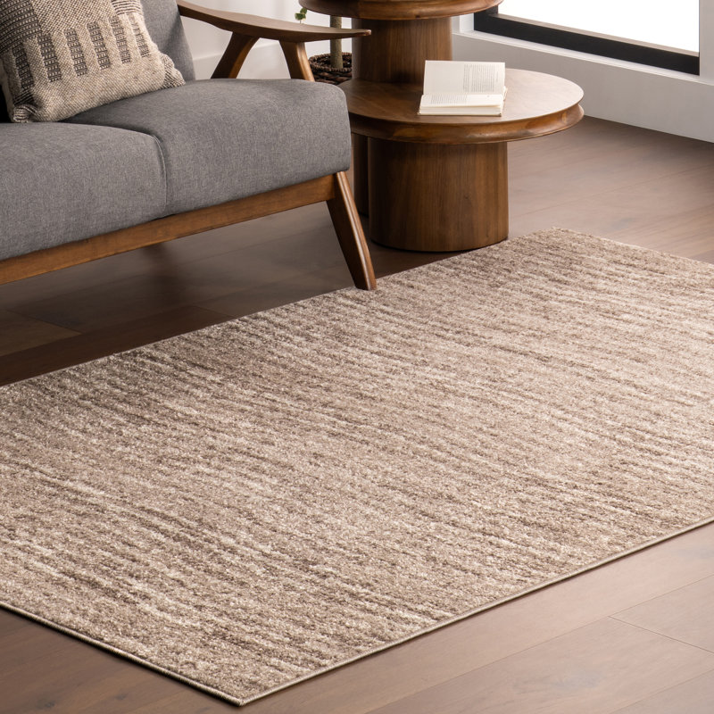 Sherill Abstract Transitional Area Rug, Rectangle 4' x 6'