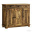Armoire de plancher de style rustique, armoire de rangement de cuisine, armoire de rangement domestique, armoire d'appoint de couloir, buffet-125535033