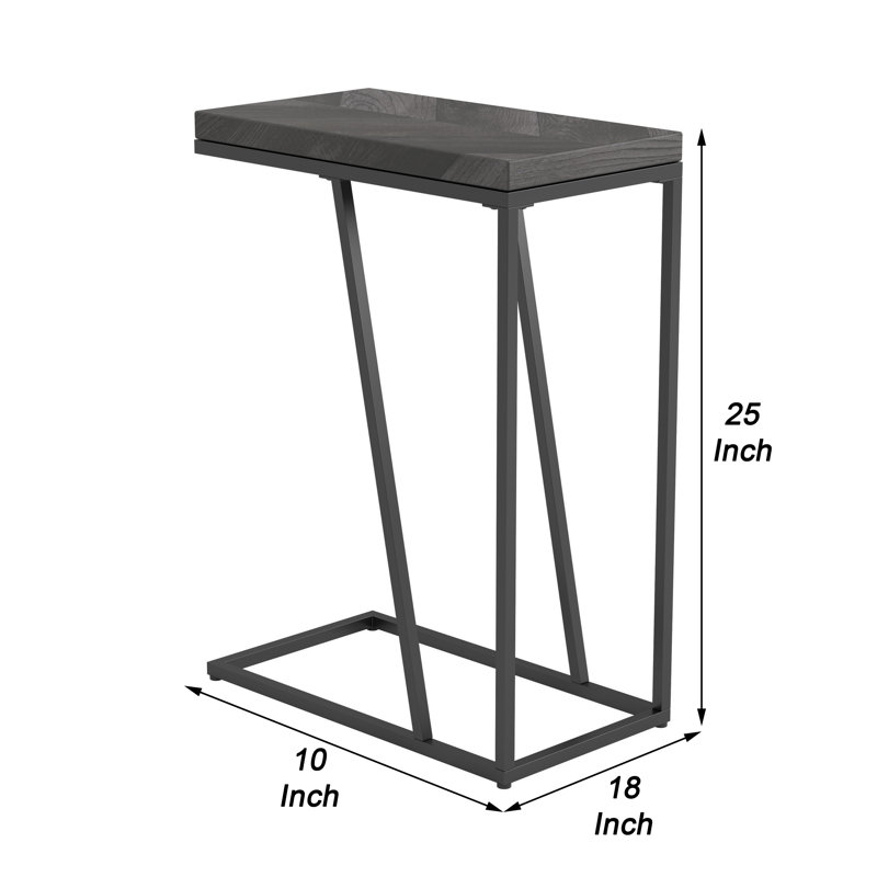 Sabado Accent Table, Gray