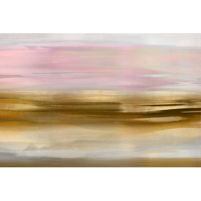 Gold Rush Pink Blush I by Jake Messina - Wrapped Canvas Art Prints