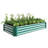Metal Raised Rectangle Planter Bed 631Ft For Bedroom Vegetable And Flower Beds - High Capacity, Rust Coating Garden Outdoor Planting Large-948500946