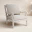 Fauteuil de patio à assise profonde Verlyn