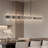 30-light Dimmable Chandelier Modern Chandelier Linear Chandelier Crystal Sphere Chandelier For Kitchen Living Room