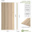 Volets rustiques à quatre planches en faux bois-88966191-88966195-71283975