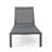 Caggiano Reclining Chaise Lounge with Table