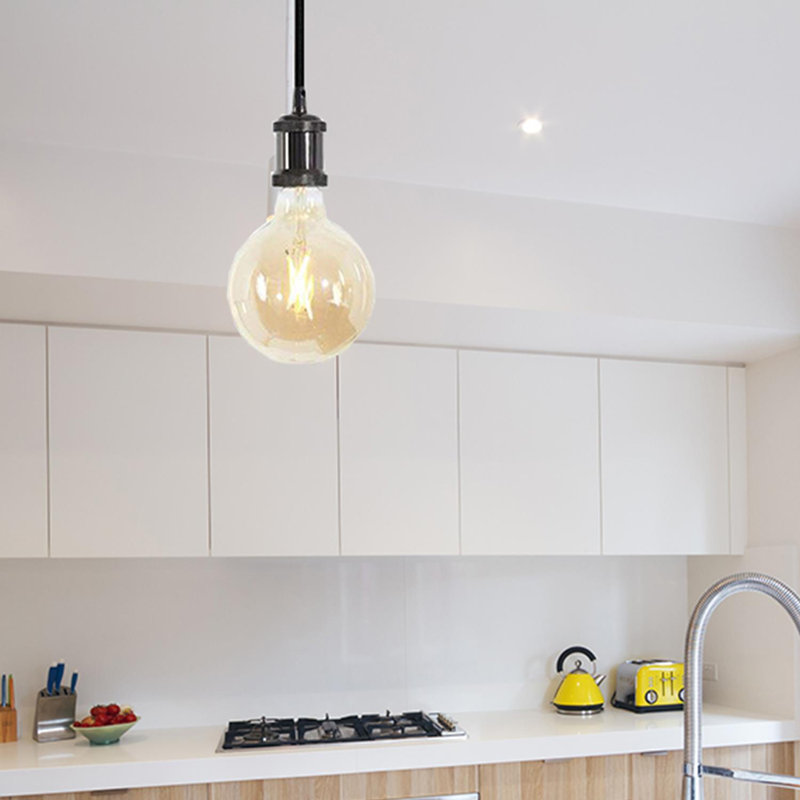 1 - Light White LED Sphere Pendant