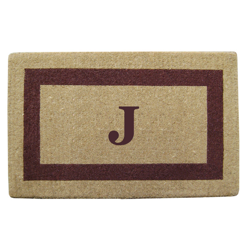 Glastbury Outdoor Doormat, Natural/Brown, J