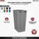 Rev-A-Shelf Polymer Replacement Waste/Trash Container for Rev-A-Shelf Pull Outs