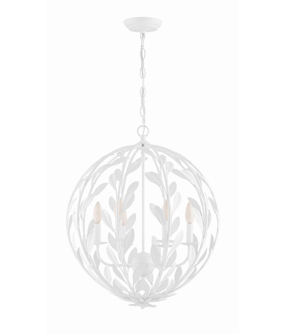 Paloma 6-Light Dimmable Globe Chandelier Kelly Clarkson Home 