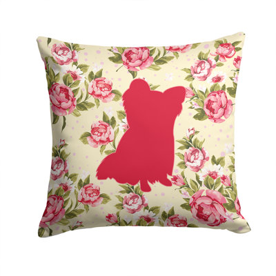  Coussin décoratif floral 14 "Chihuahua