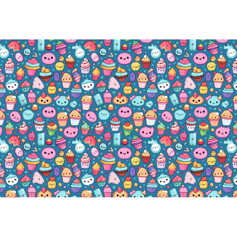 Machine Printed Throw Blanket, 51" W x 60" L