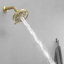 Ensemble de robinet de douche à pluie simple à poignée unique 1 jet 1,8 gallons par minute avec pomme de douche à haute pression-108989403
