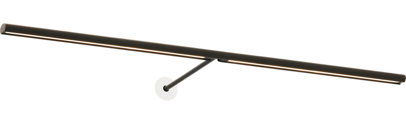 Plural Dome Picture Light, Bronze, 0.5" H x 30" W x 8.9" D, 20.8