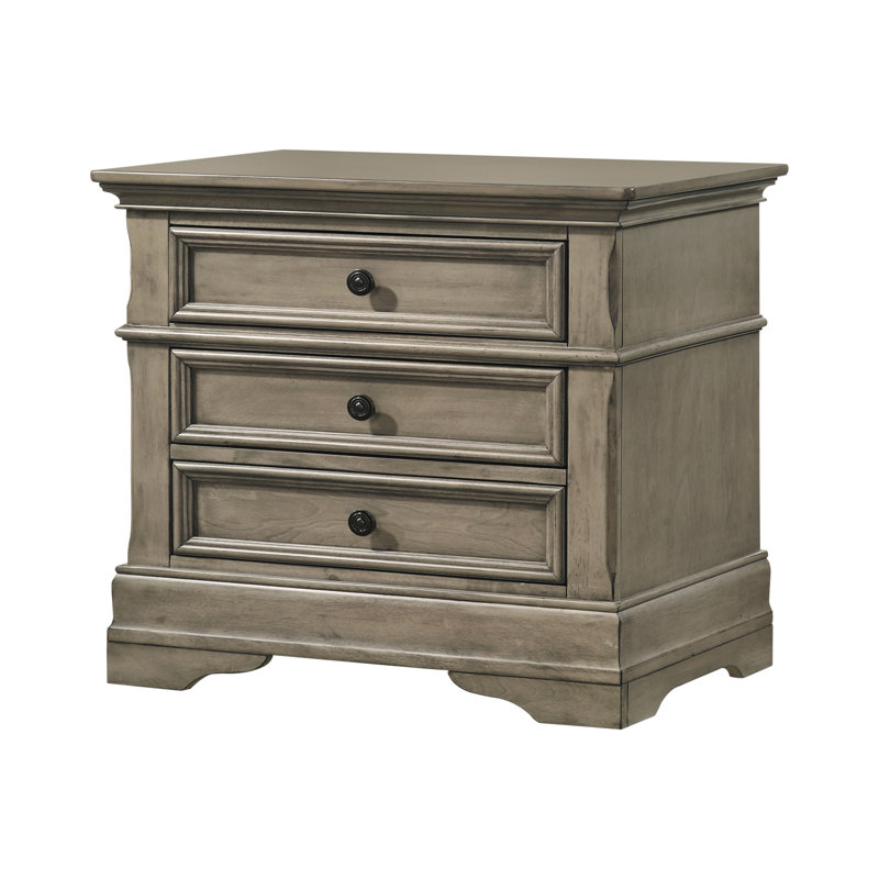 Table de chevet en bois manufacturé Collingsworth