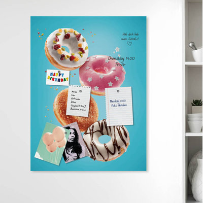 Magnetic Glass Photo Memo Board