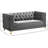 Michelle 66" Velvet Square Arm Sofa-1586791150