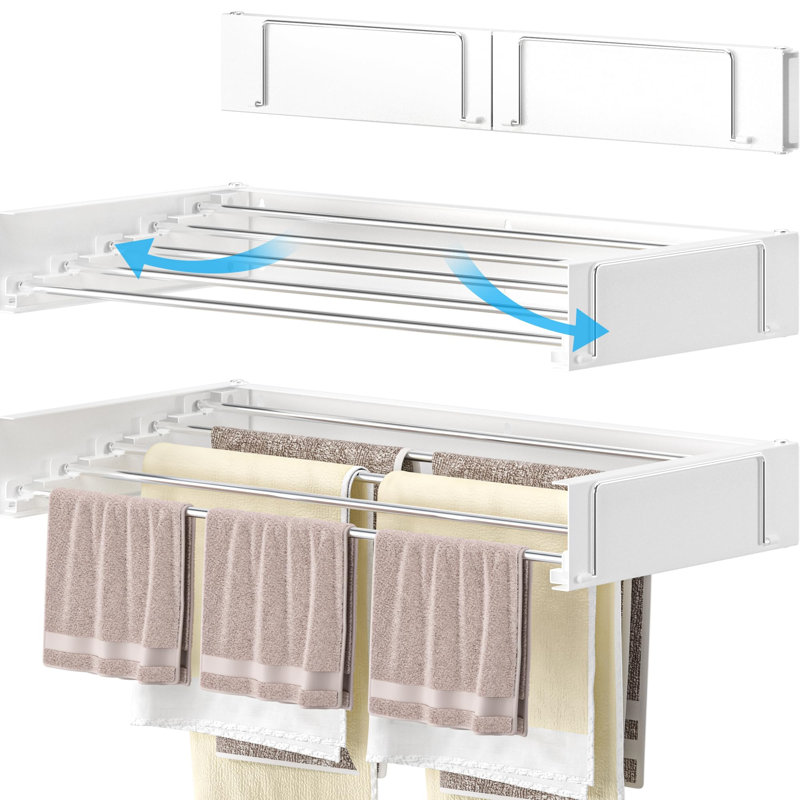 Stainless Steel Foldable Wall-Mounted Drying Rack