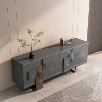 Italian style minimalist TV stand