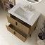 Meuble-lavabo 30 po avec lavabo en céramique et tiroirs pleine extension-734460873
