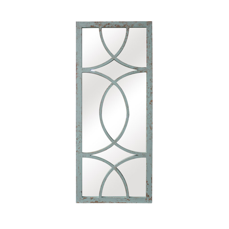 Lennert Wood Flat Wall Mirror