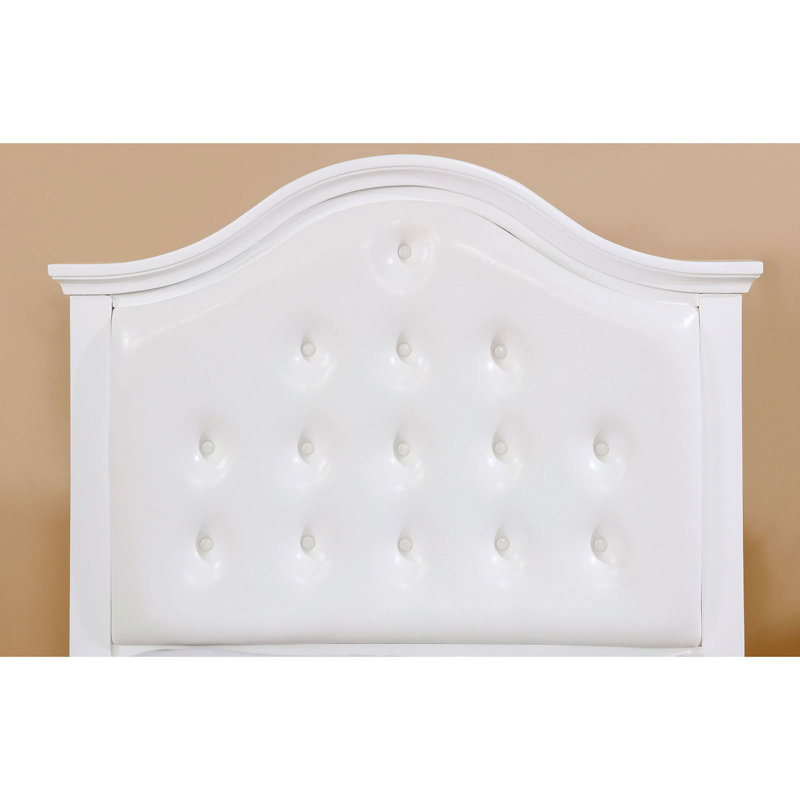 Lit plateforme Aristodemos, Complète, Blanc