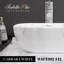 Whitehaus 20" Rectangular Above Mount /Vessel Lavatory Basin-122026475