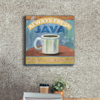 «Java» par Fiona Stokes-Gilbert, art mural sur toile