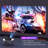 Projector With 5G Wifi And Bluetooth, Native 1080P Projector[Projector Screen Included], Full HD 18000LM Movie Projector, 300" Display Support 4K Home Theatre, Compatible With Phone/Laptop/TV Stick