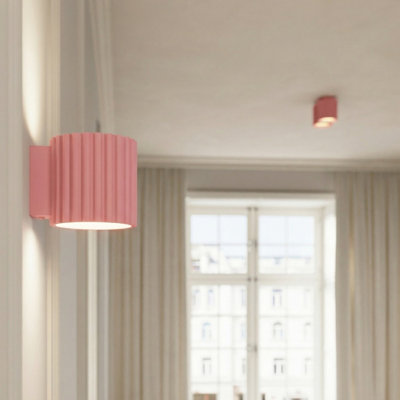 Aura Aluminium Flush Mounted Sconce