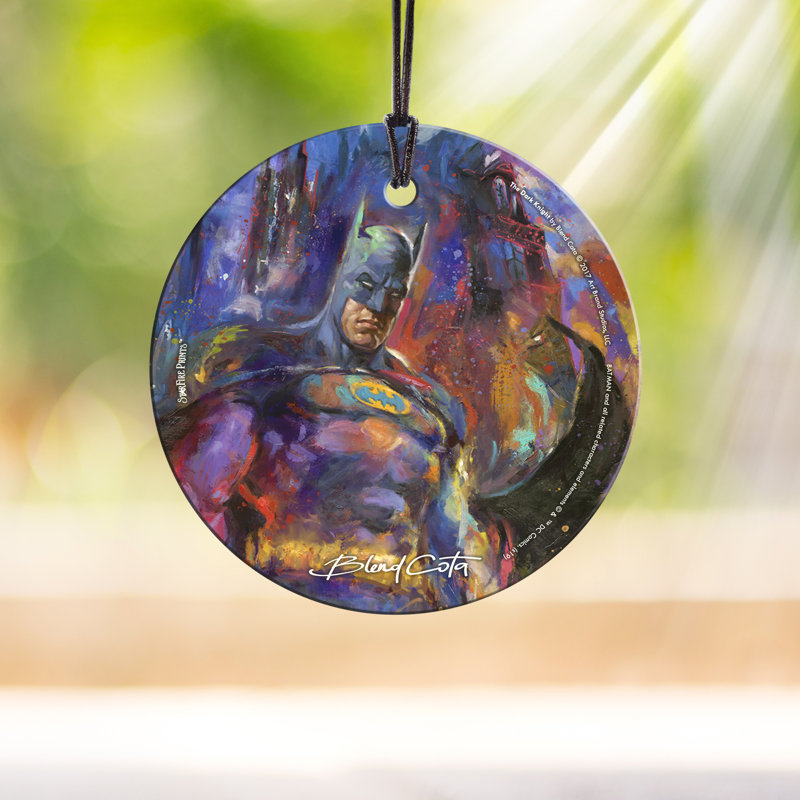 Décoration de cercle batman the dark knight blend, impression starfire