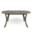Table de patio 70 po en bois pour manger