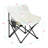 2PCS Outdoor Camping Chairs Folding/Portable, Carry Bag ,Beige-15106290