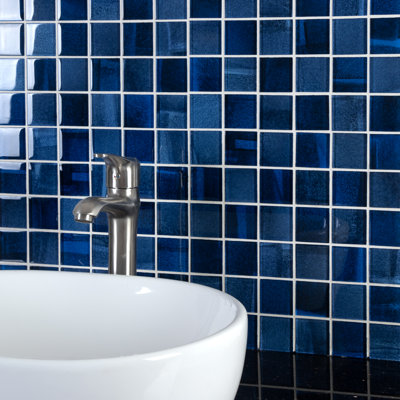 Carrelage mosaïque en verre 2 "x 2" pour piscine