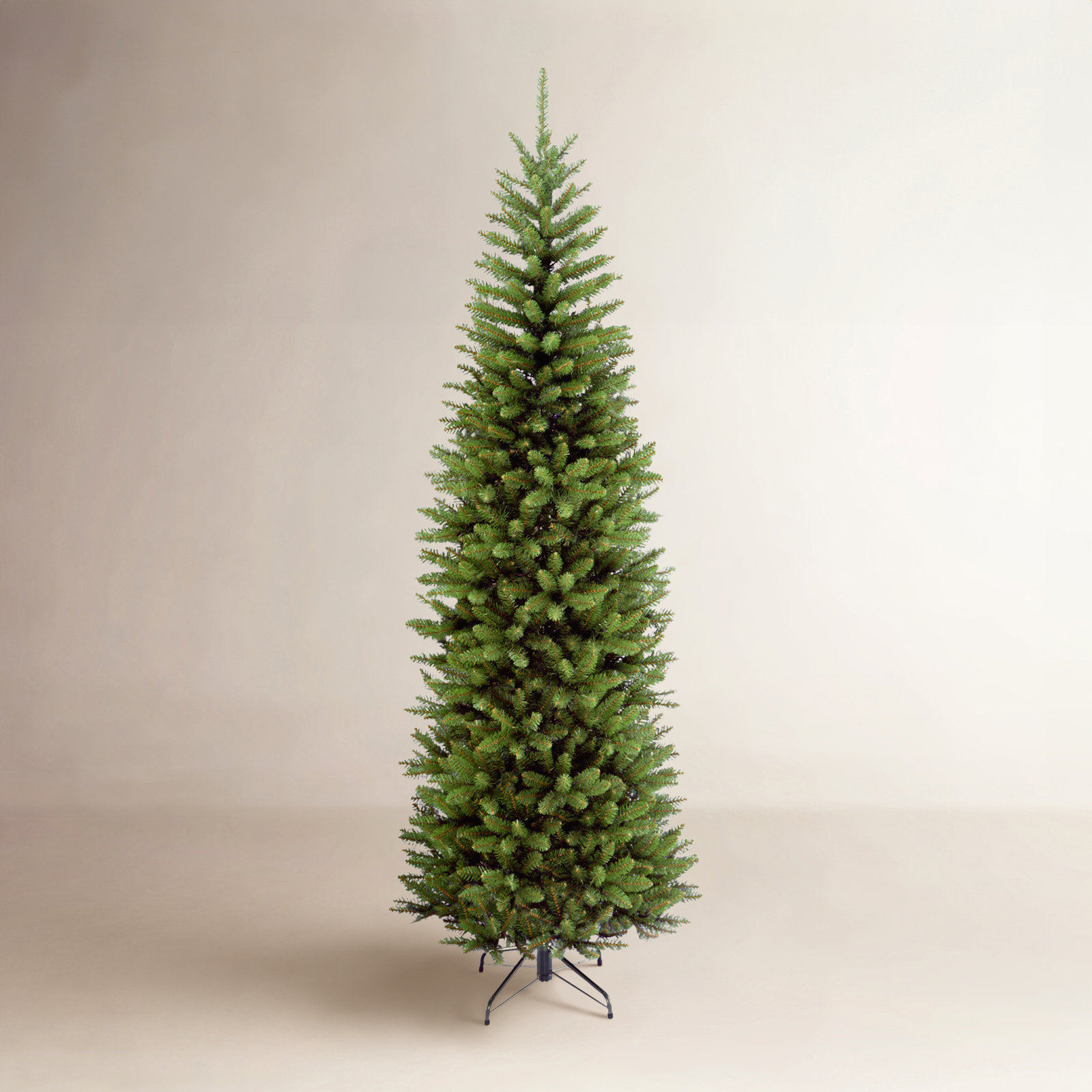 Kingswood Fir Slender Green Christmas Tree, 7.5'