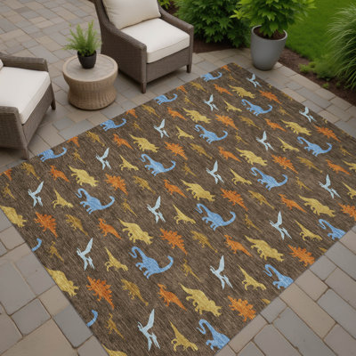 Tapis intérieur / extérieur lavable à la machine pour enfants ACN2622