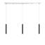 Luminaire suspendu cylindrique à DEL 3 lumières pour îlot de cuisine Bowning-1443815706-1443815707