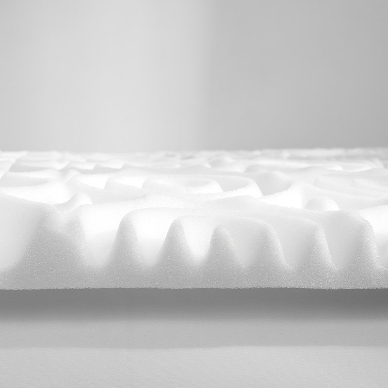 2" Egg Crate Memory Foam Topper