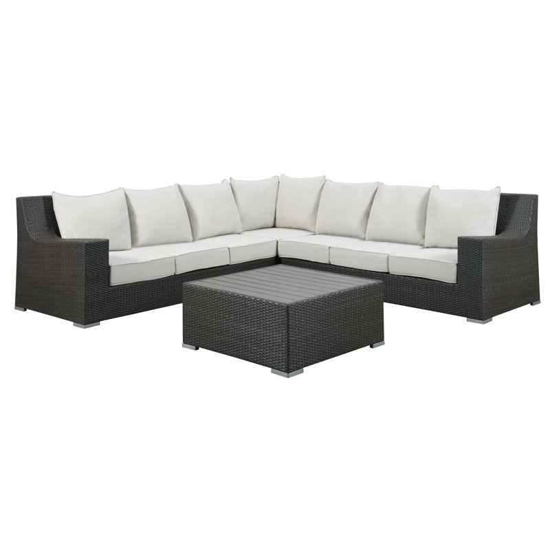 Ensemble modulaire avec coussins 4 pièces Trevon