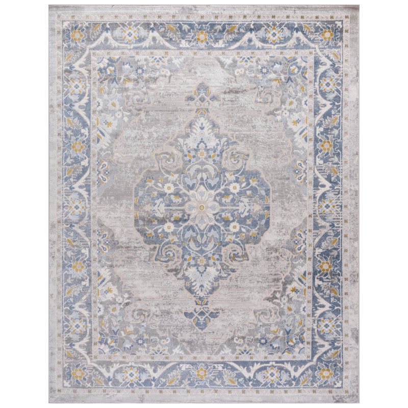 Palma Performance Abstract Rug, Rectangle 8' x 10'